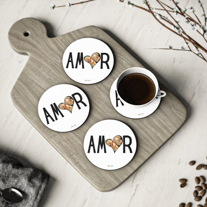 Amor Elote Coasters