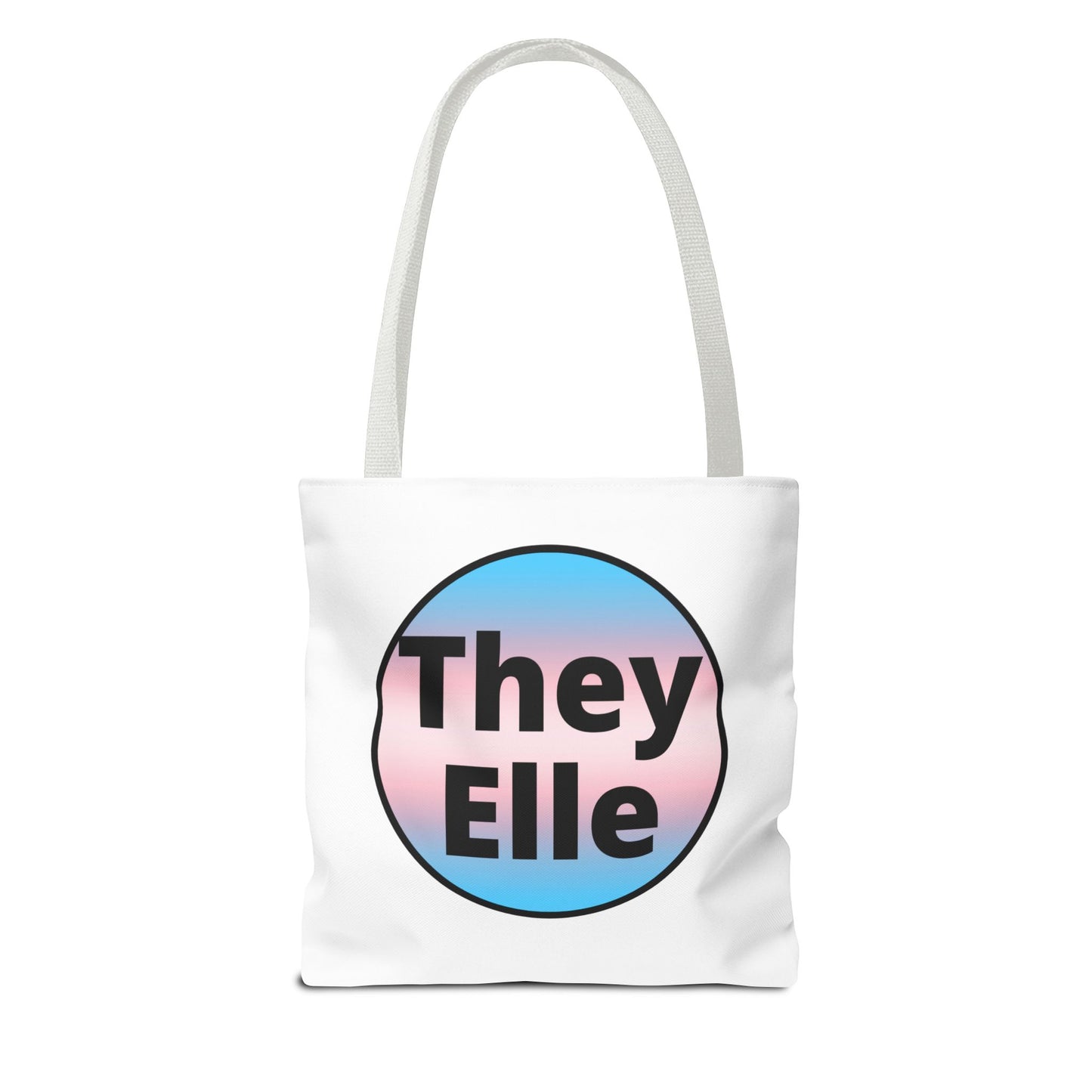 They/Elle Trans Tote Bag