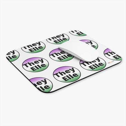 They / Elle - GNC Mouse Pad (Rectangle)