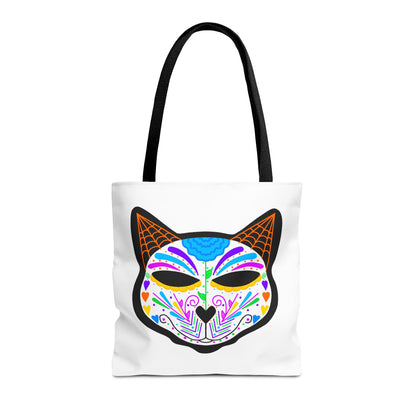 Dia de los Muertos Cat Tote Bag