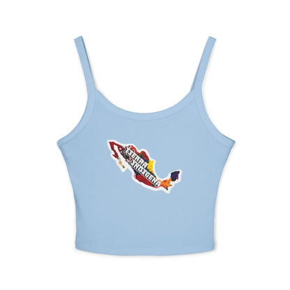 Tierra Indigena Dahlia Spaghetti Strap Tank Top