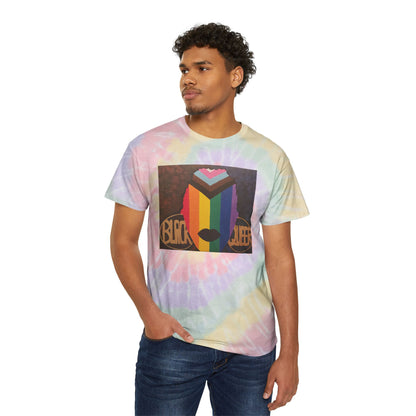 Black and Queer Tie-Dye Tee