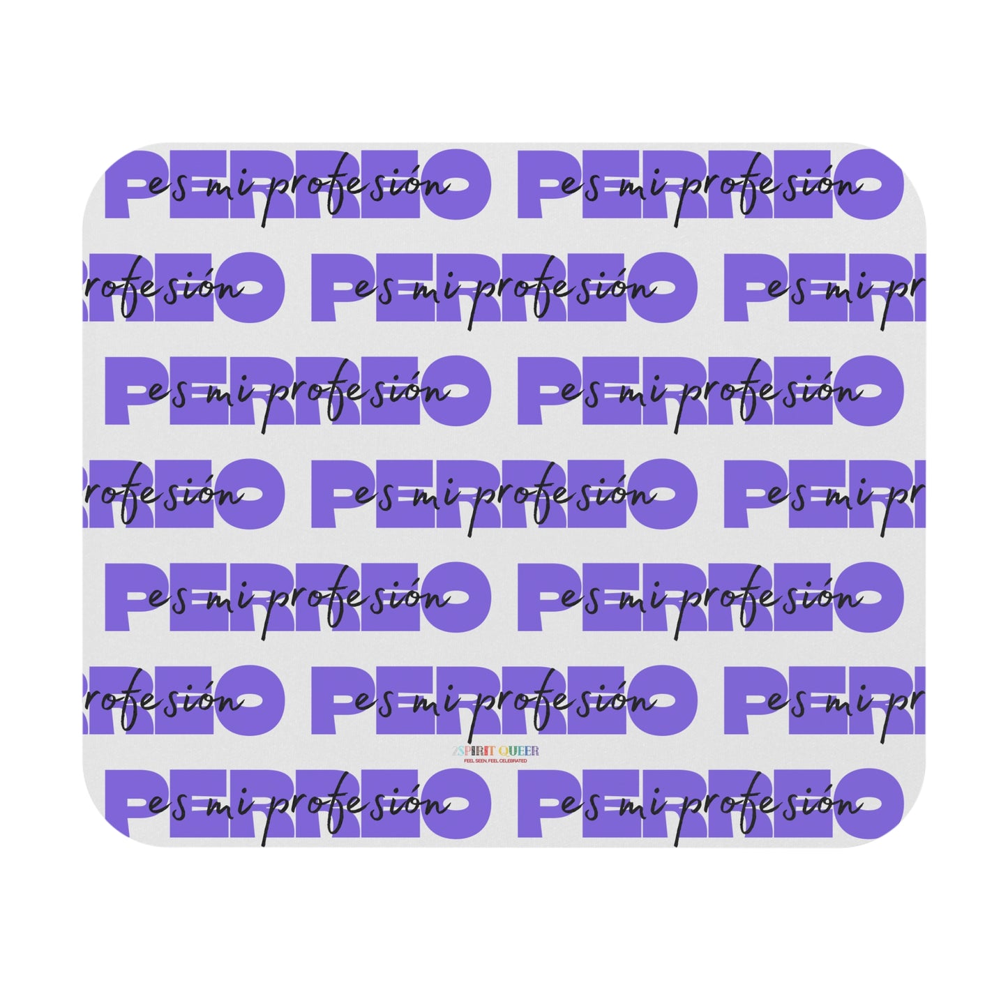 Perreo Es Mi Profesion - Purple Mouse Pad (Rectangle)