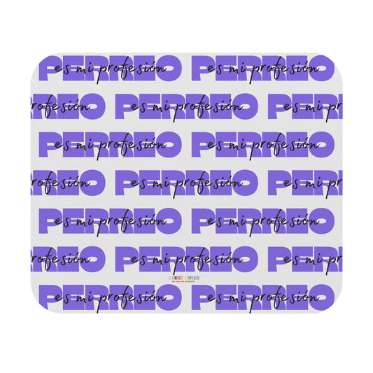 Perreo Es Mi Profesion - Purple Mouse Pad (Rectangle)