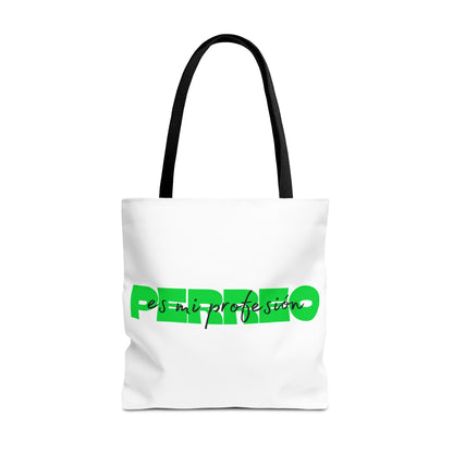 Perreo Es Mi Profesion Green Tote Bag