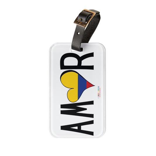 Amor Colombia Luggage Tag