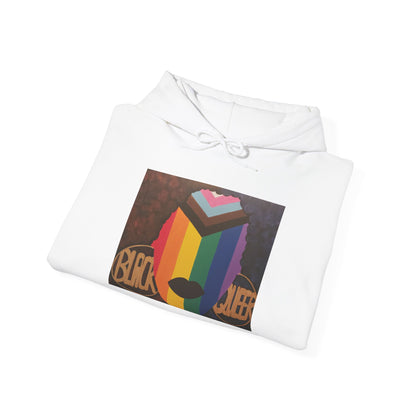 Black and Queer Hooded Sweatshirt