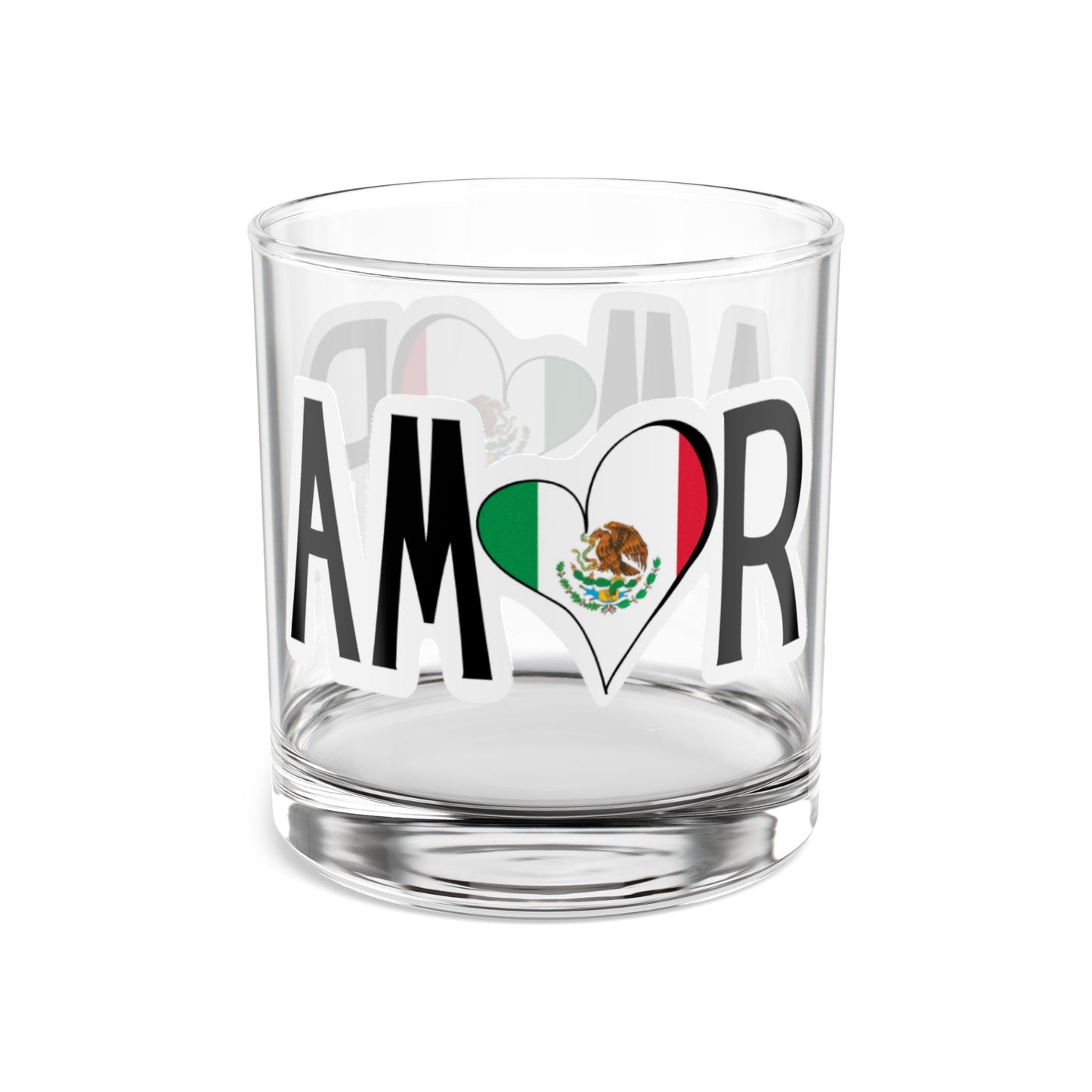 Amor  - Mexico Rocks Glass, 10oz