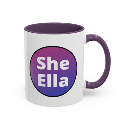 She/Ella Bi Coffee Mug