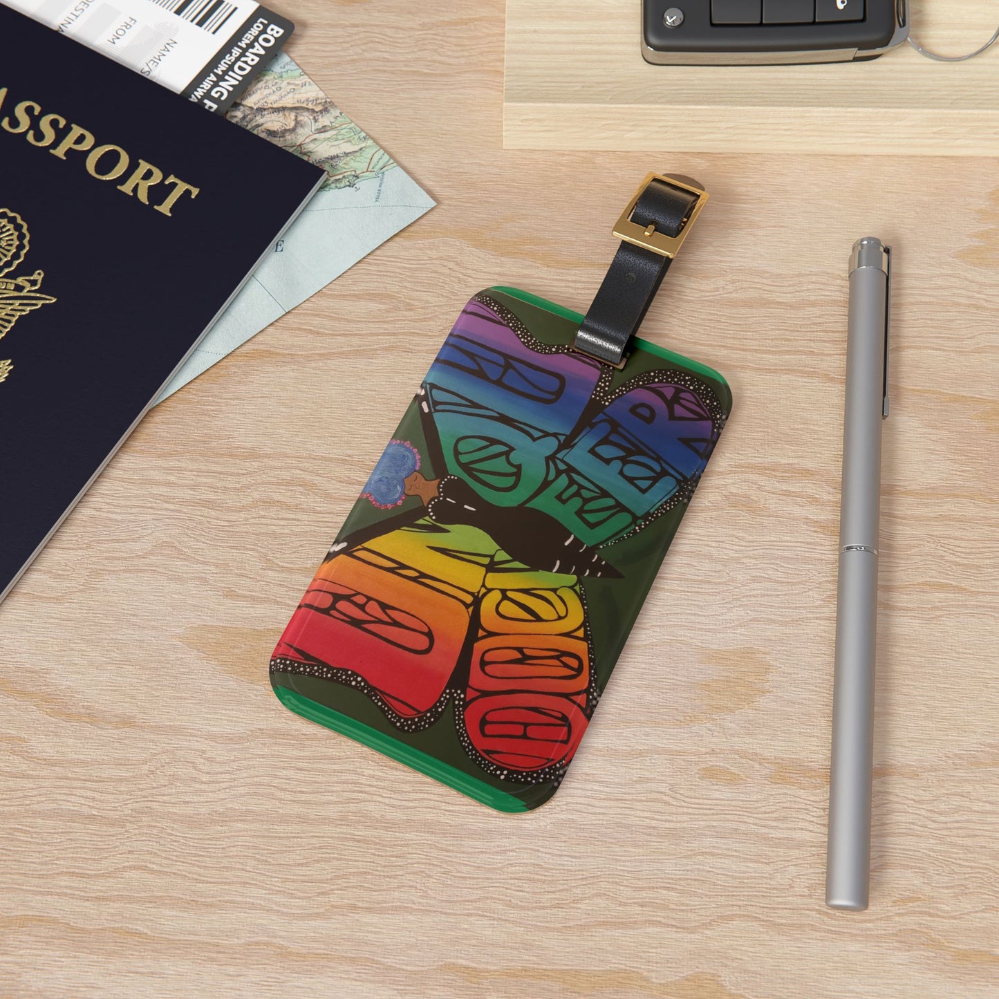 UndocuQueer Luggage Tag