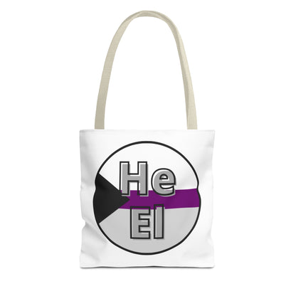 He/El Demi Tote Bag