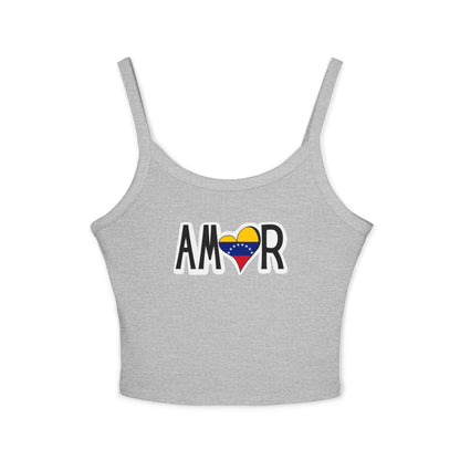 Amor Venezuela Spaghetti Strap Tank Top