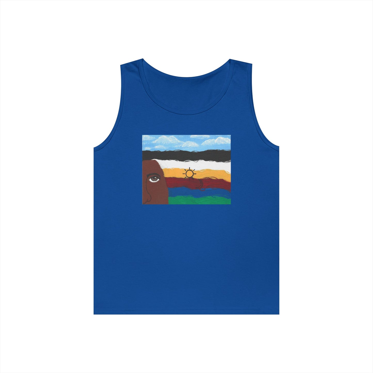 2Spirit Flag Heavy Cotton Tank Top