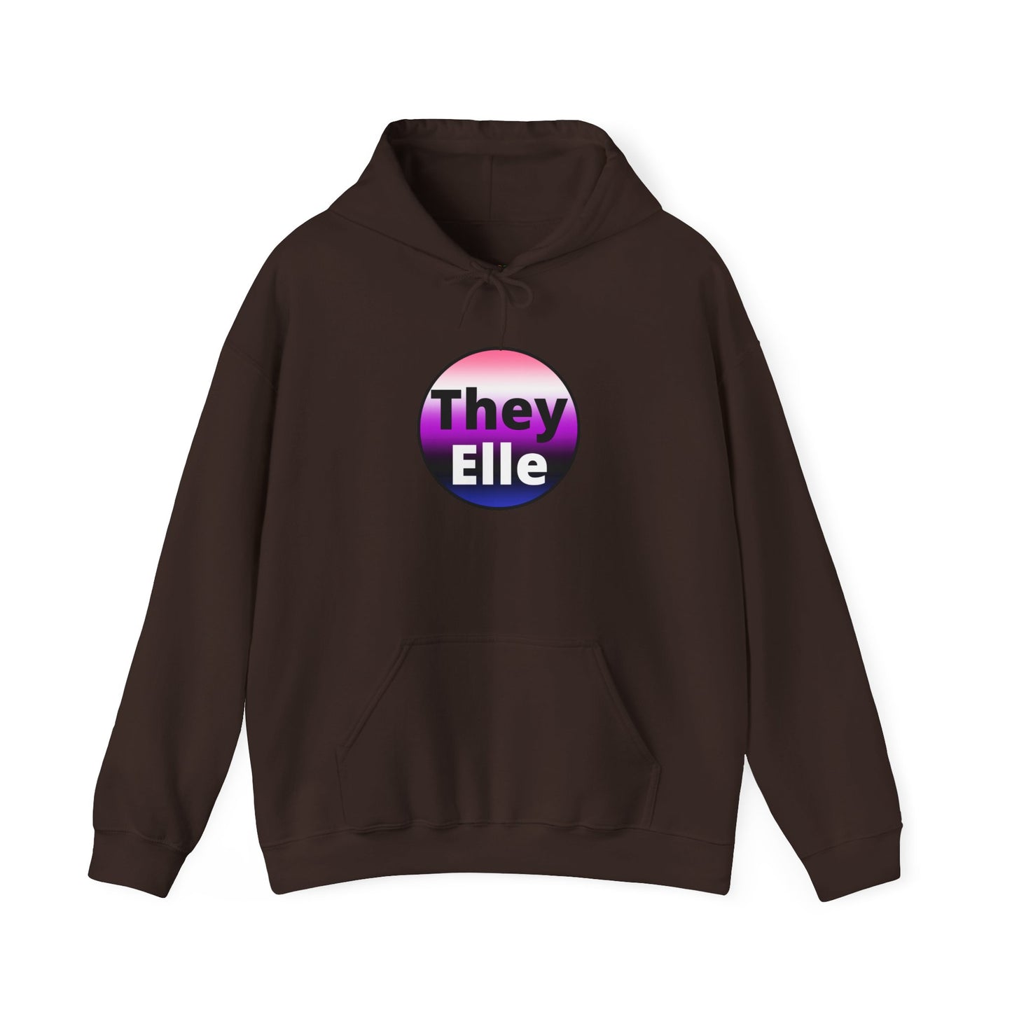 They / Elle Genderfluid Hooded Sweatshirt