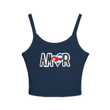 Amor Cuba Spaghetti Strap Tank Top