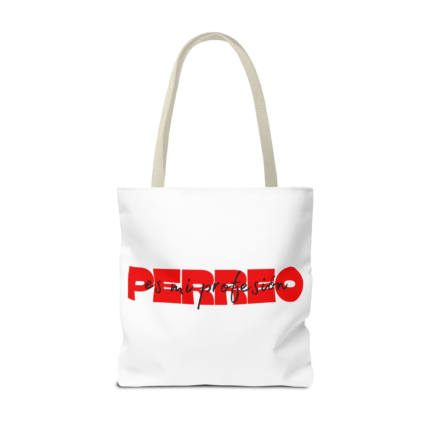 Perreo Es Mi Profesion Red Tote Bag
