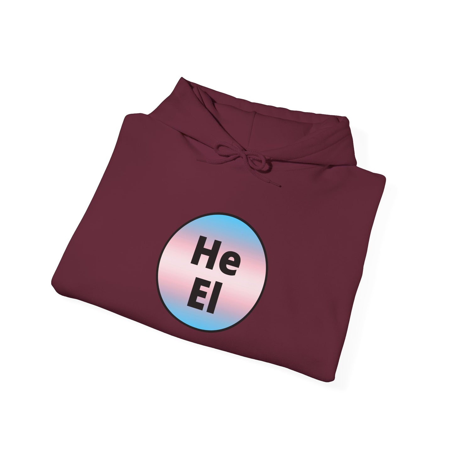 He / El Trans Hooded Sweatshirt