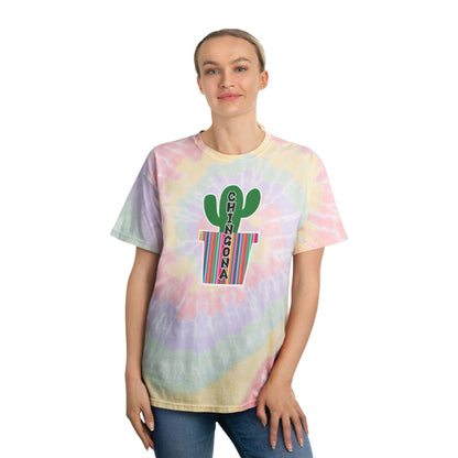 Chingona Cacti Tie-Dye Tee