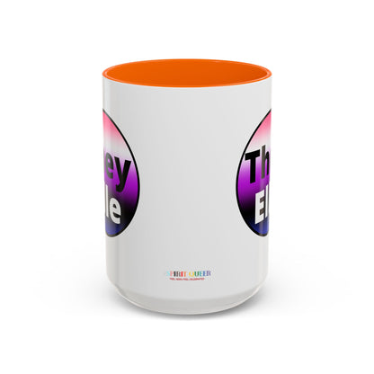 They / Elle Genderfluid Coffee Mug