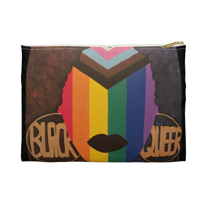 Black and Queer Accessory Pouch