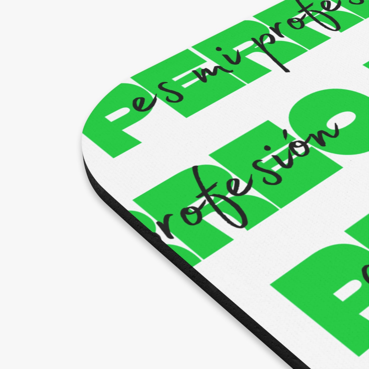 Perreo Es Mi Profesion - Green Mouse Pad (Rectangle)