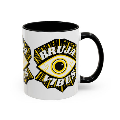 Bruja Vibes Outer Eye Accent Coffee Mug
