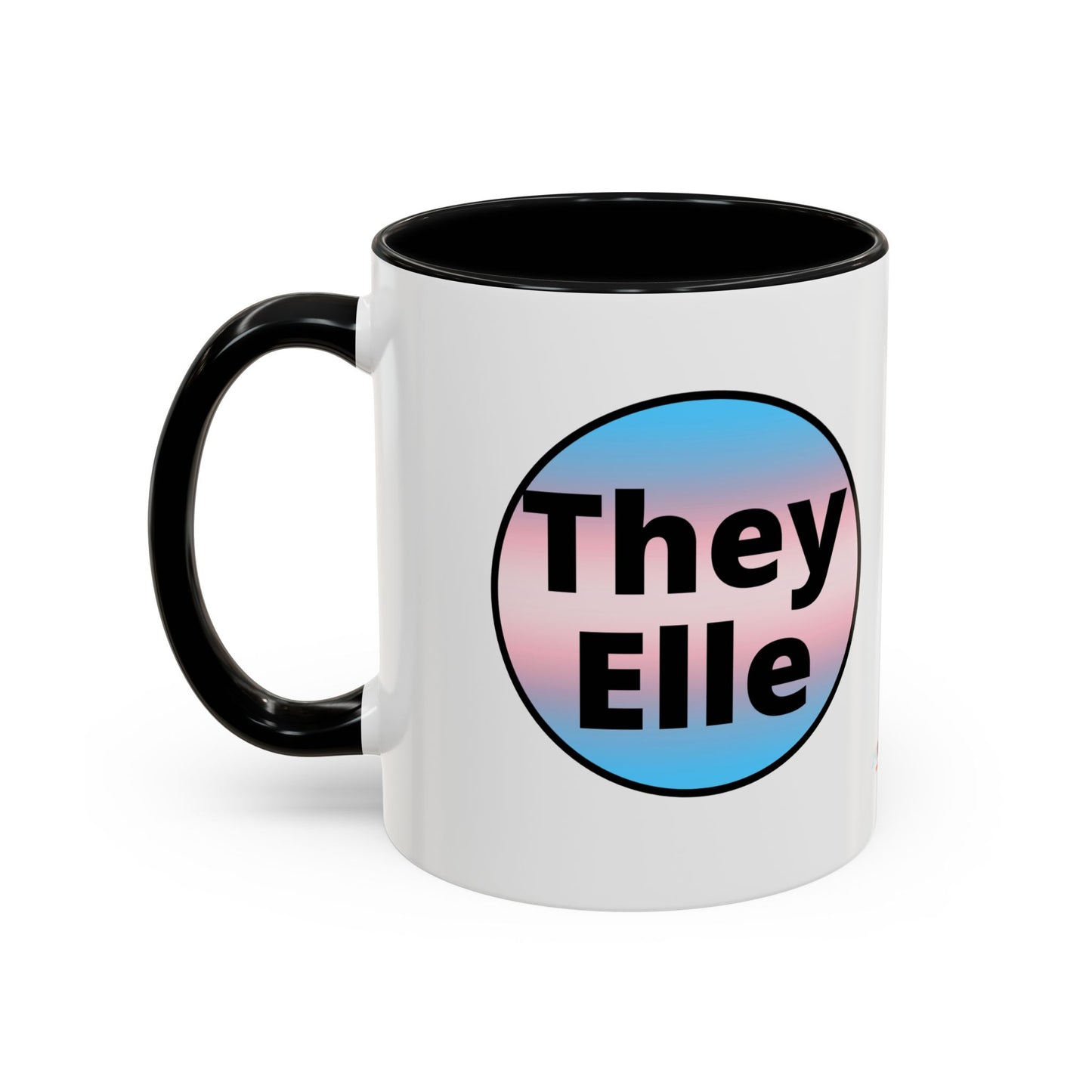 They / Elle Trans Coffee Mug