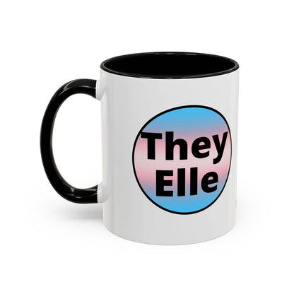 They / Elle Trans Coffee Mug
