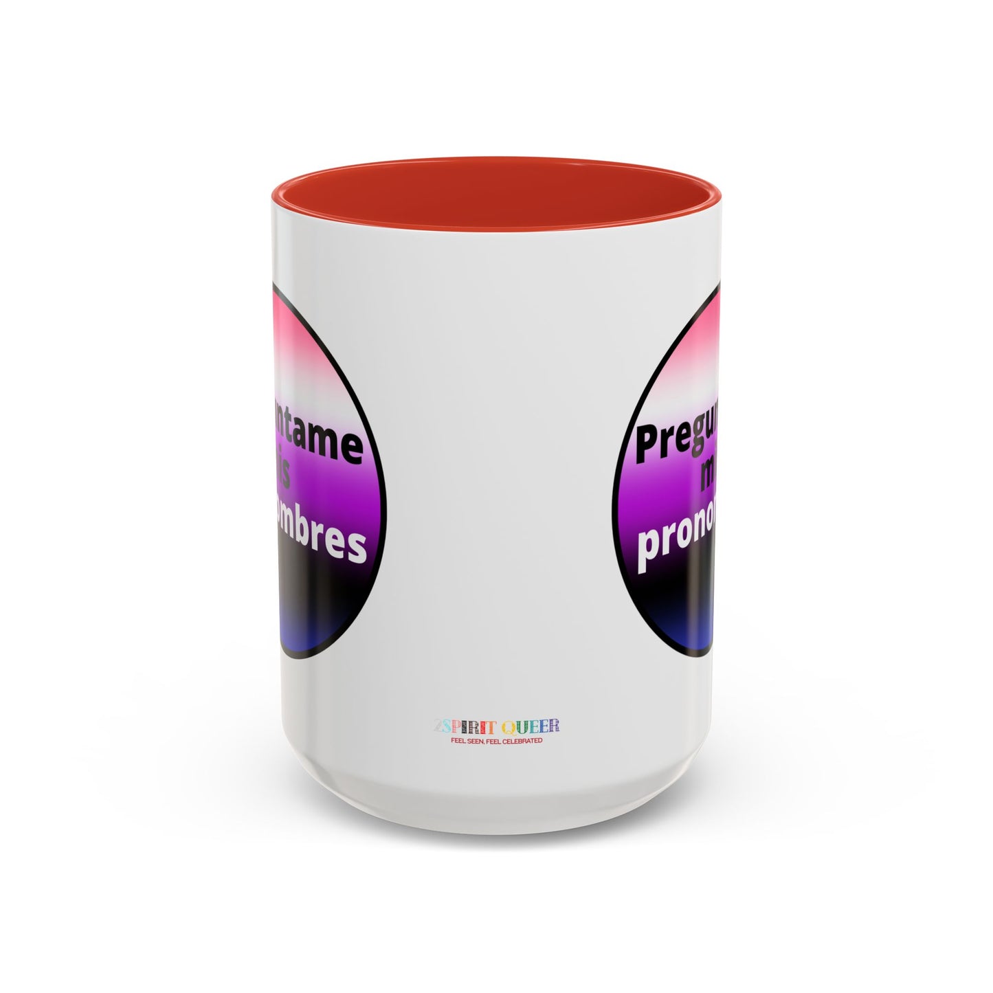 Preguntame mis Pronombres GenderFluid  Coffee Mug
