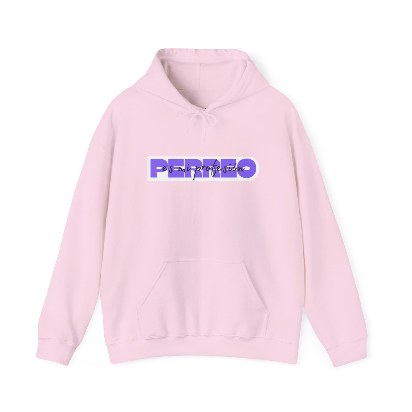 Perreo Es Mi Profesion - Purple Hooded Sweatshirt