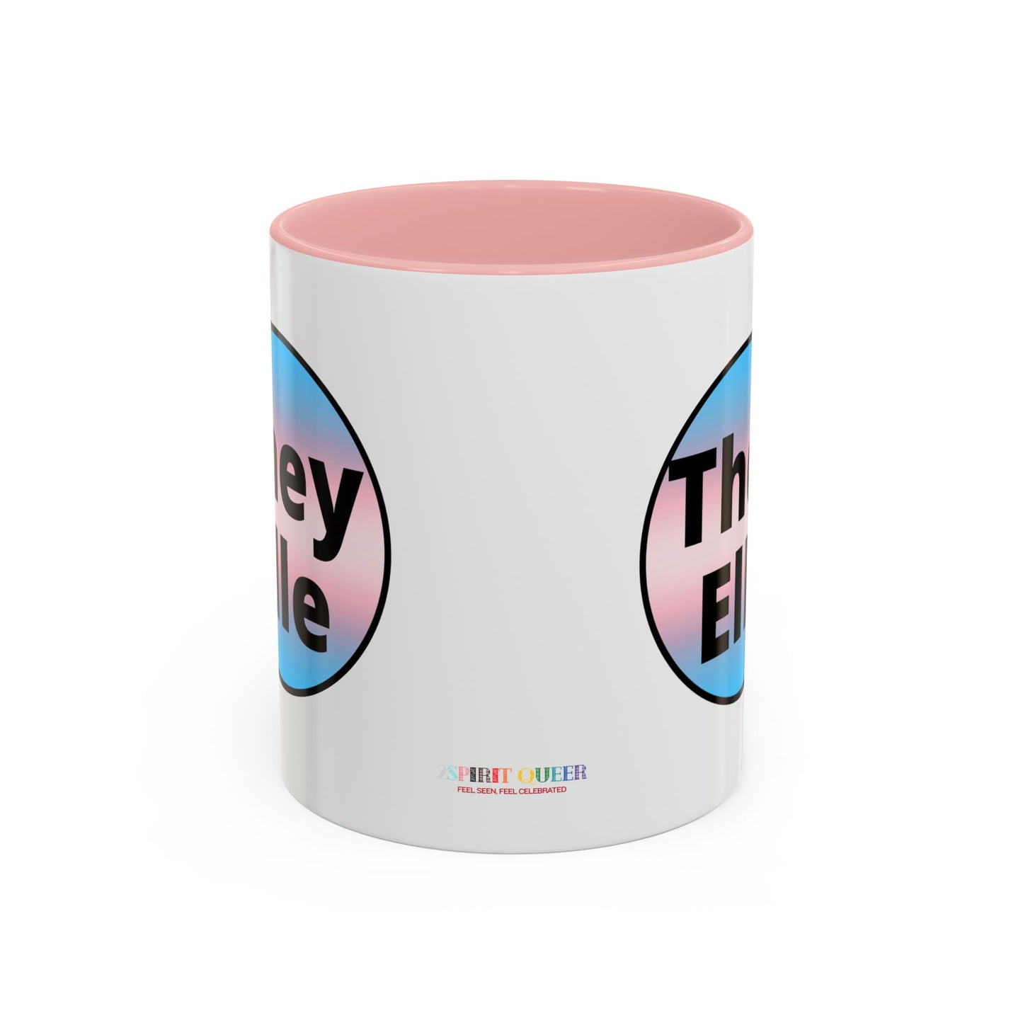 They / Elle Trans Coffee Mug