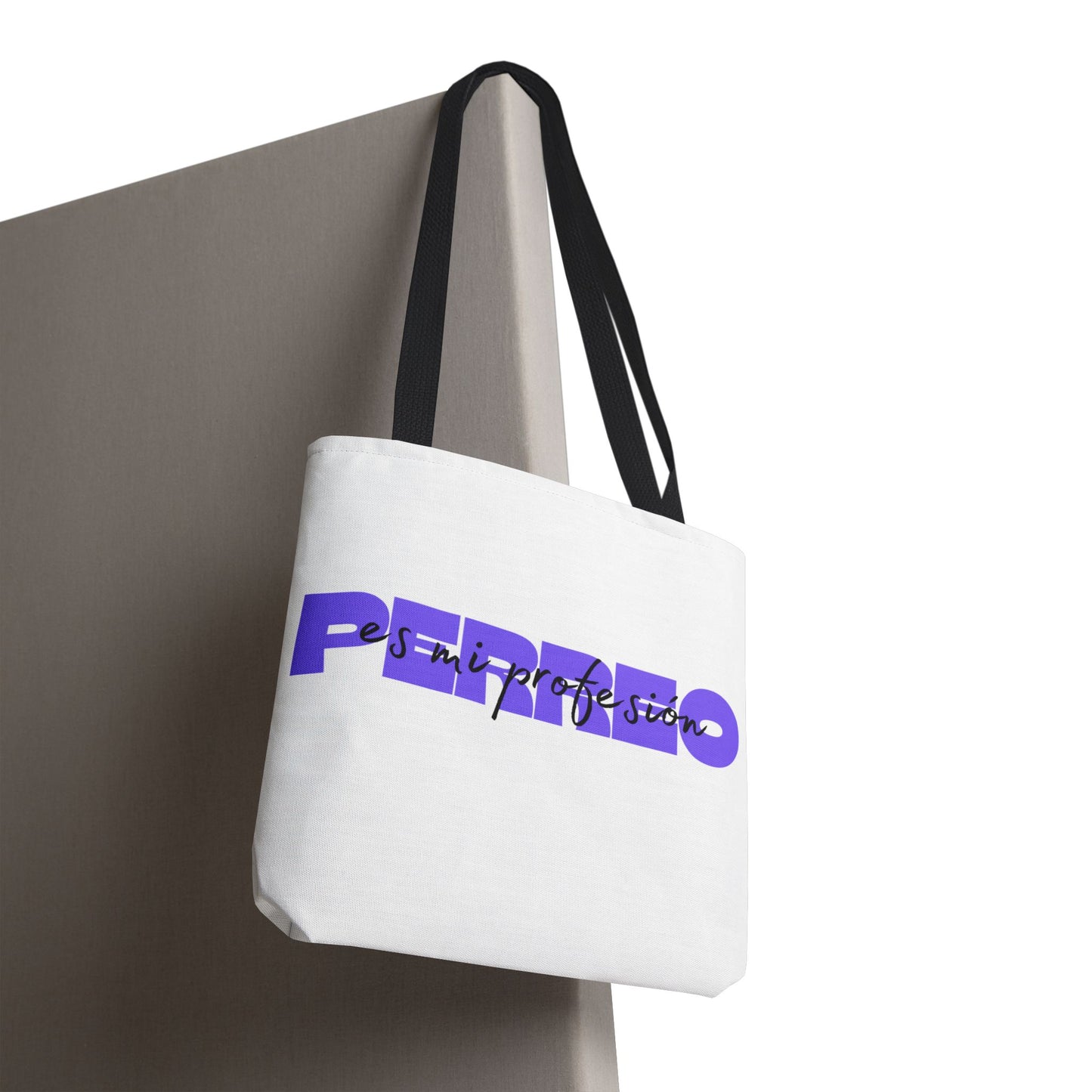 Perreo Es Mi Profesion Purple Tote Bag
