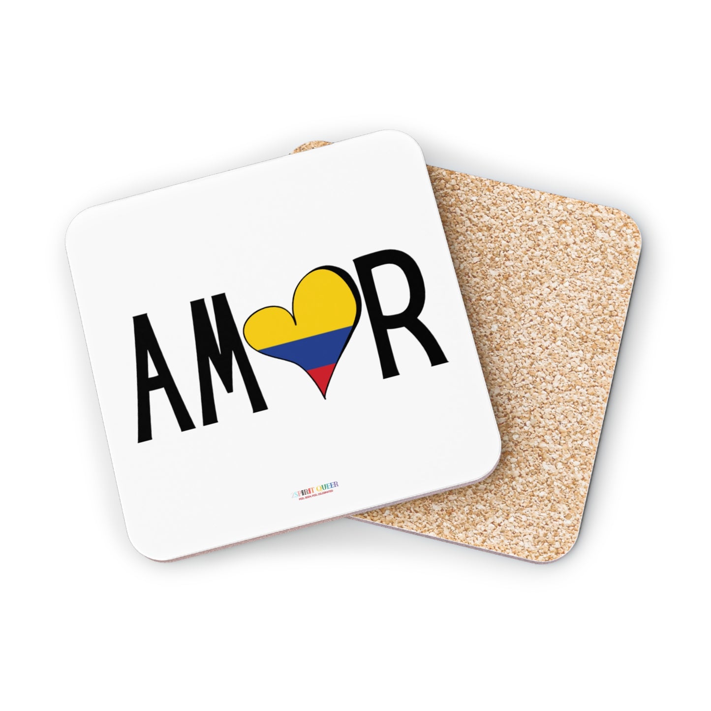 Amor Colombia Coasters
