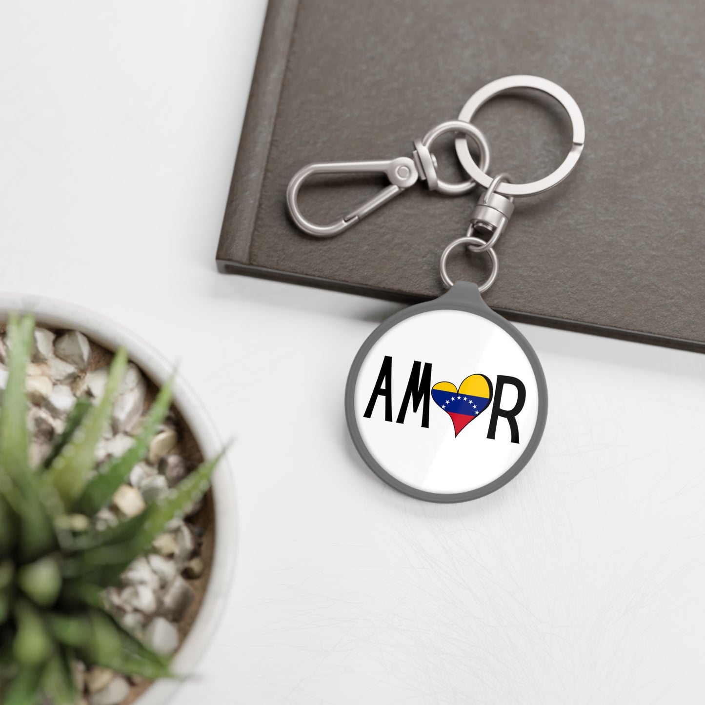 Amor Venezuela Keyring Tag