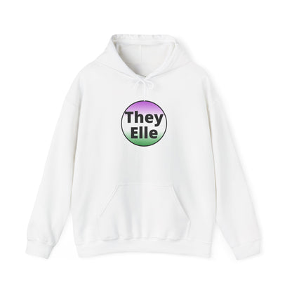 They/Elle Gender NonConforming Hooded Sweatshirt