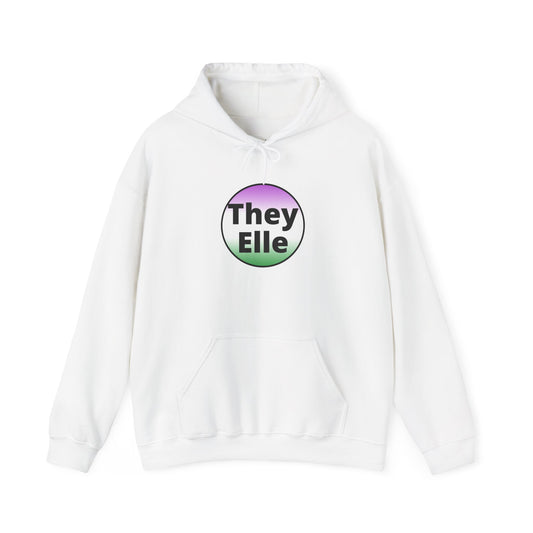 They/Elle Gender NonConforming Hooded Sweatshirt
