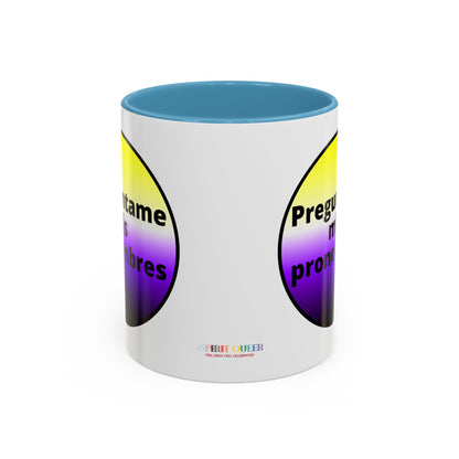 Preguntame mis Pronombres NonBinary Coffee Mug
