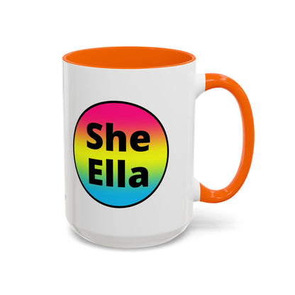She/Ella Pan Coffee Mug