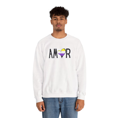 Amor Non Binary Crewneck Sweatshirt