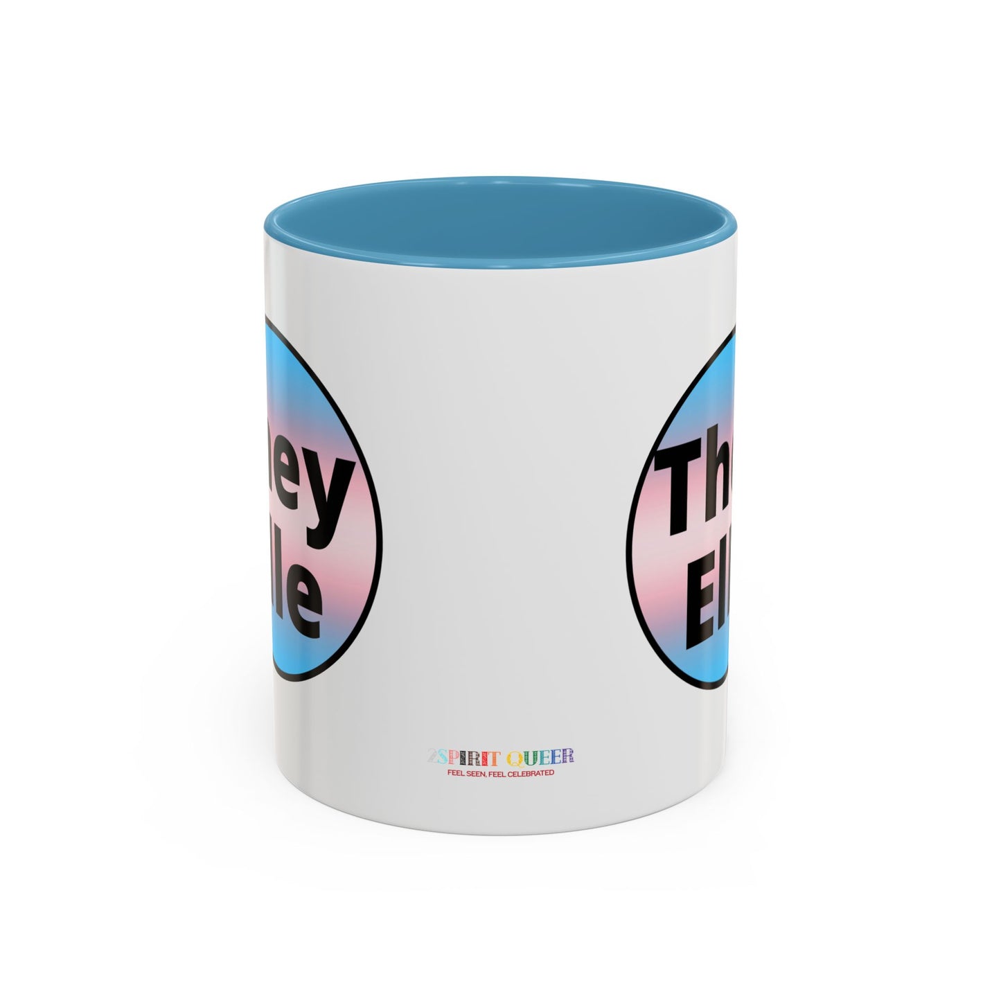 They / Elle Trans Coffee Mug