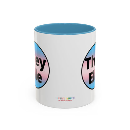 They / Elle Trans Coffee Mug