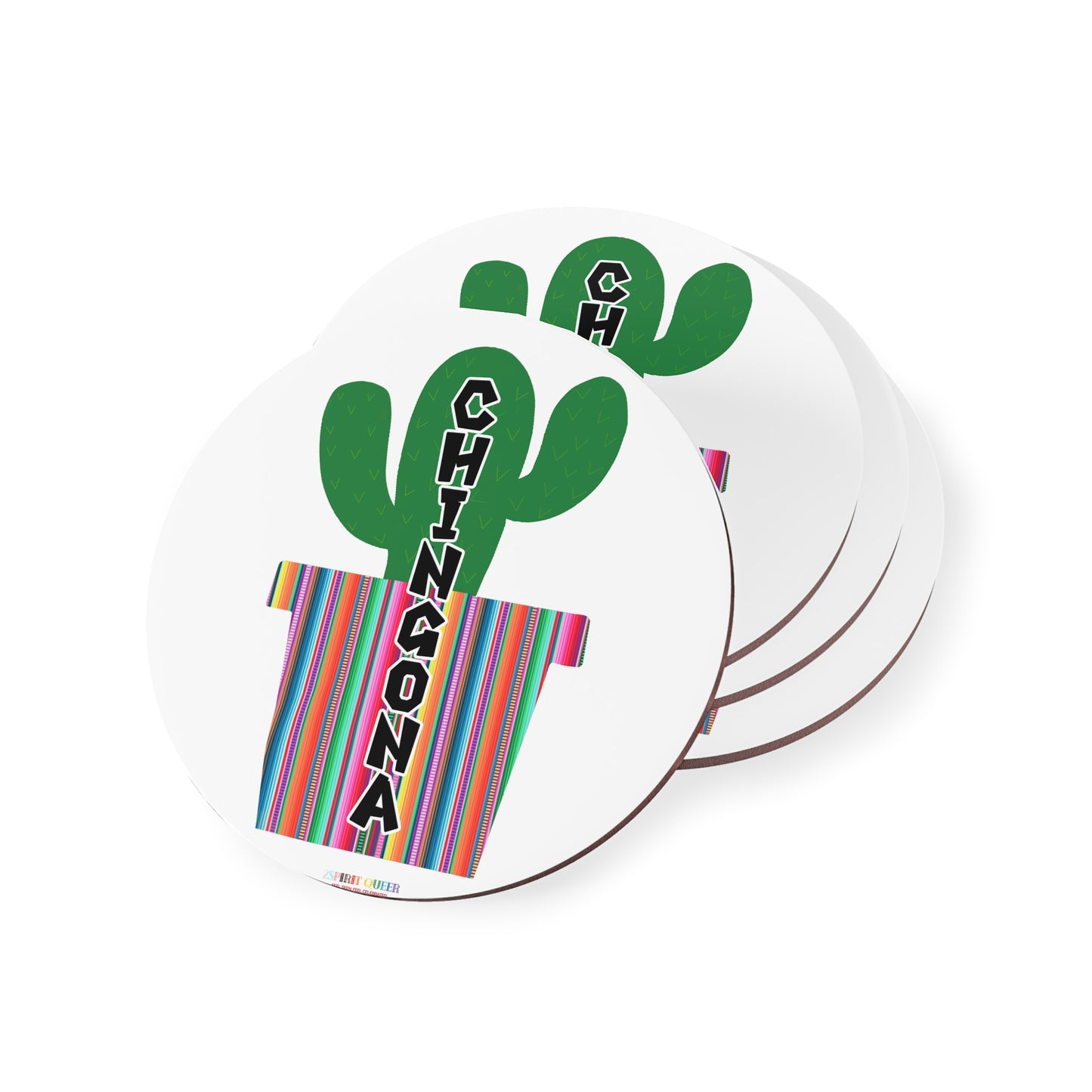 Chingona Cacti Coasters