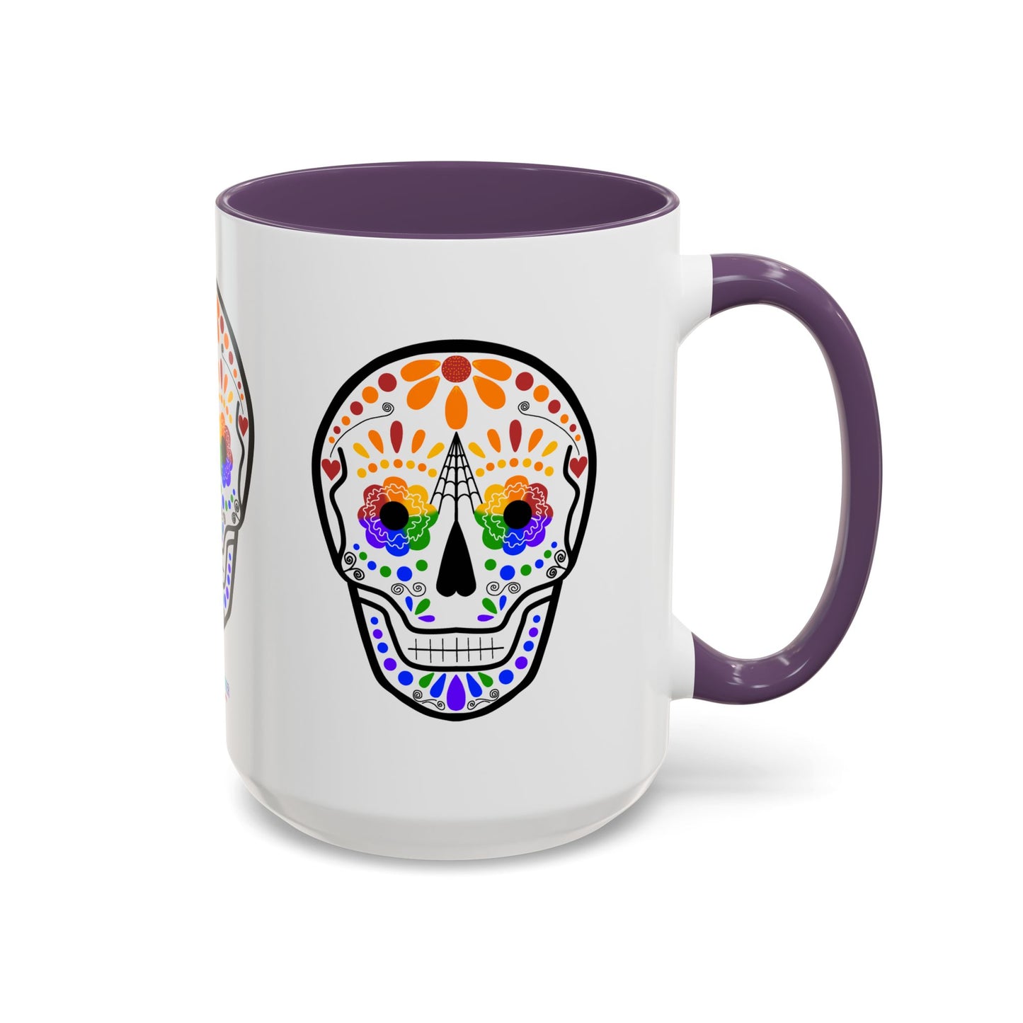 Queer Sugar Skull Coffee Mug