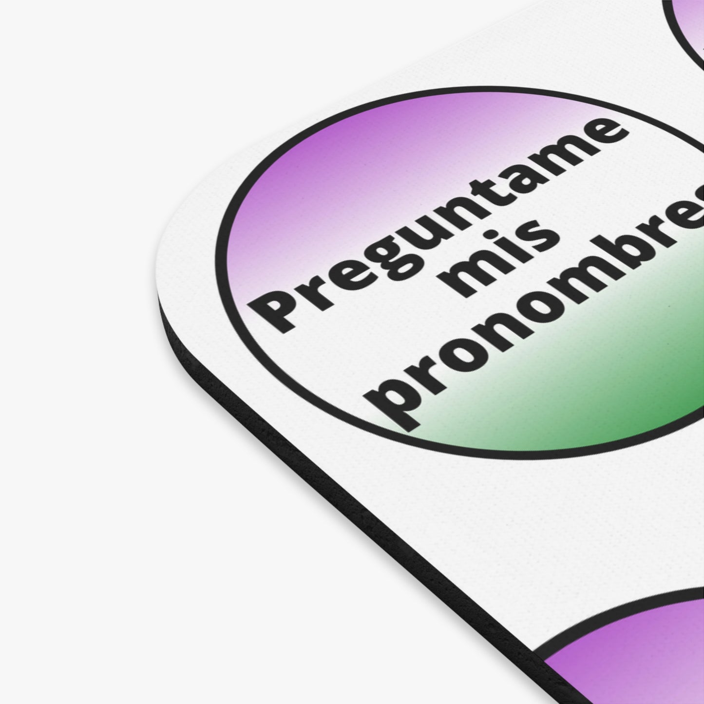 Preguntame mis Pronombres - GNC Mouse Pad (Rectangle)