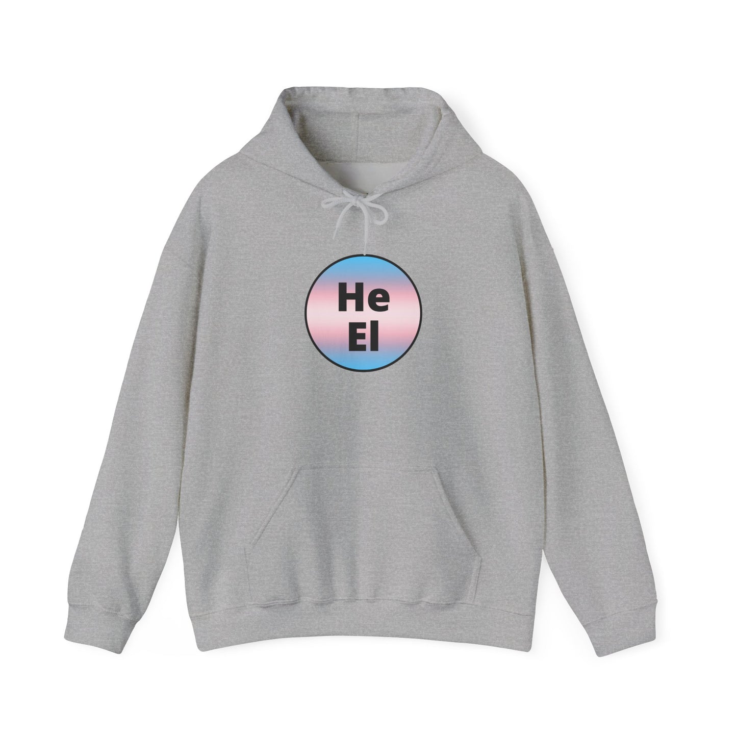 He / El Trans Hooded Sweatshirt