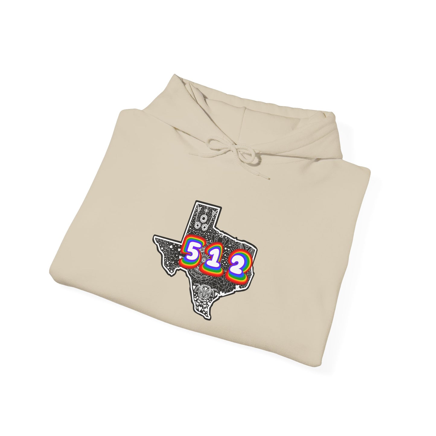 Texas 512 Hooded Sweatshirt