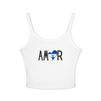 Amor El Salvador Spaghetti Strap Tank Top