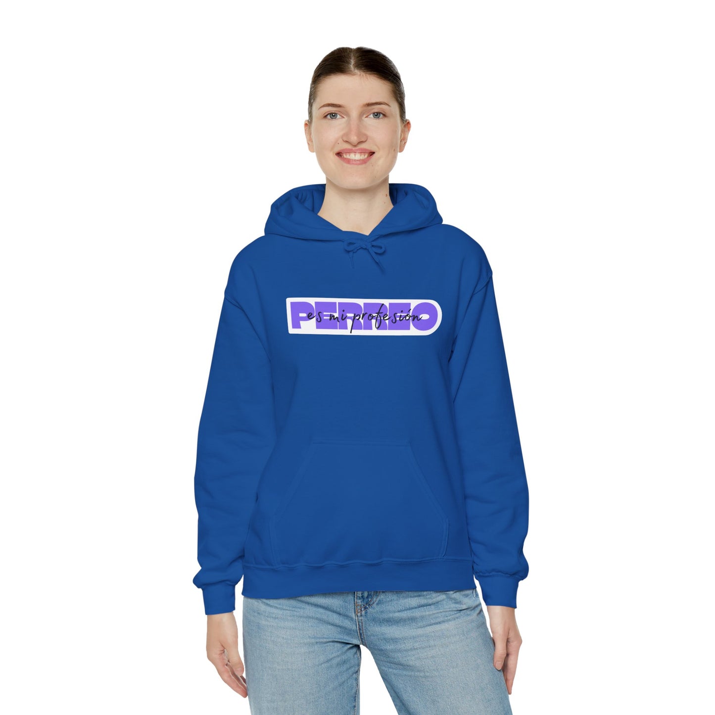 Perreo Es Mi Profesion - Purple Hooded Sweatshirt