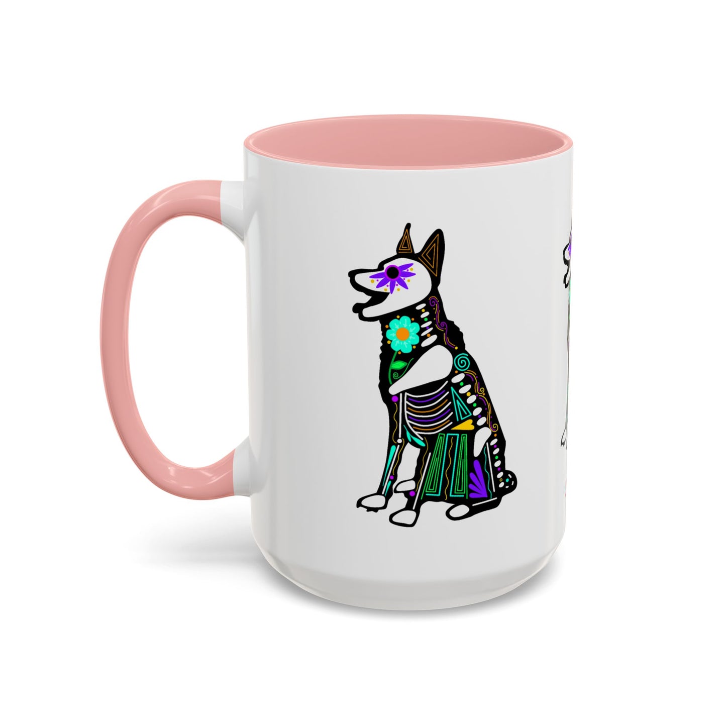 Dia de los Muertos German Shepard Coffee Mug