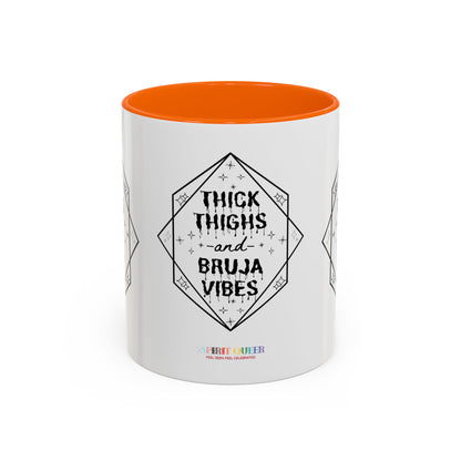 Thick Thighs Bruja Vibes Coffee Mug